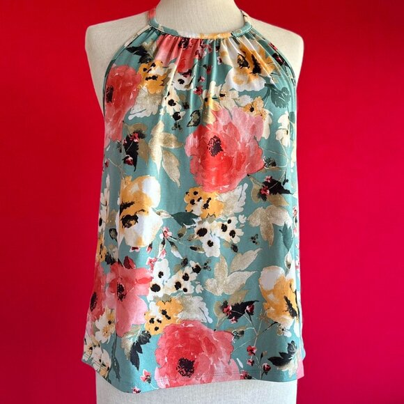 Papermoon Tops - Papermoon Floral Tank Top-Medium